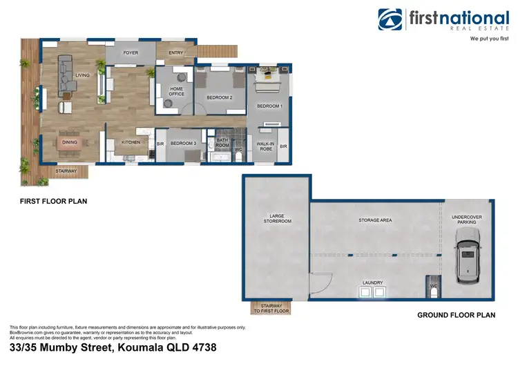 Floorplan of Homely house listing, 33-35 Mumby Street, Koumala QLD 4738