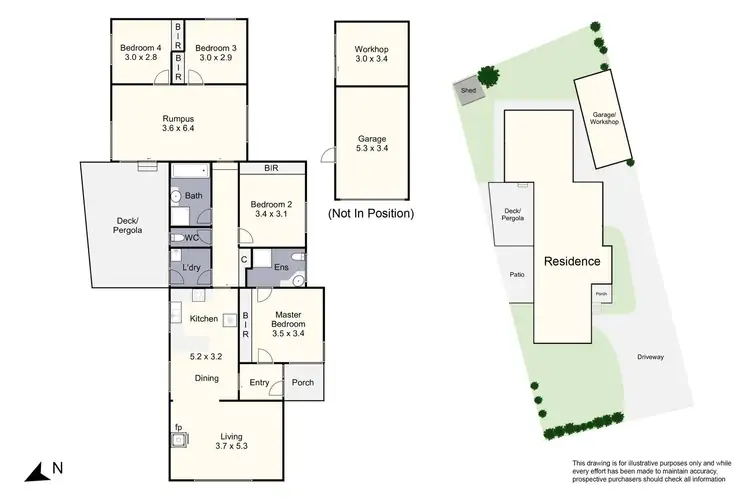 Floorplan of Homely house listing, 19 Kernot Crescent, Noble Park North VIC 3174