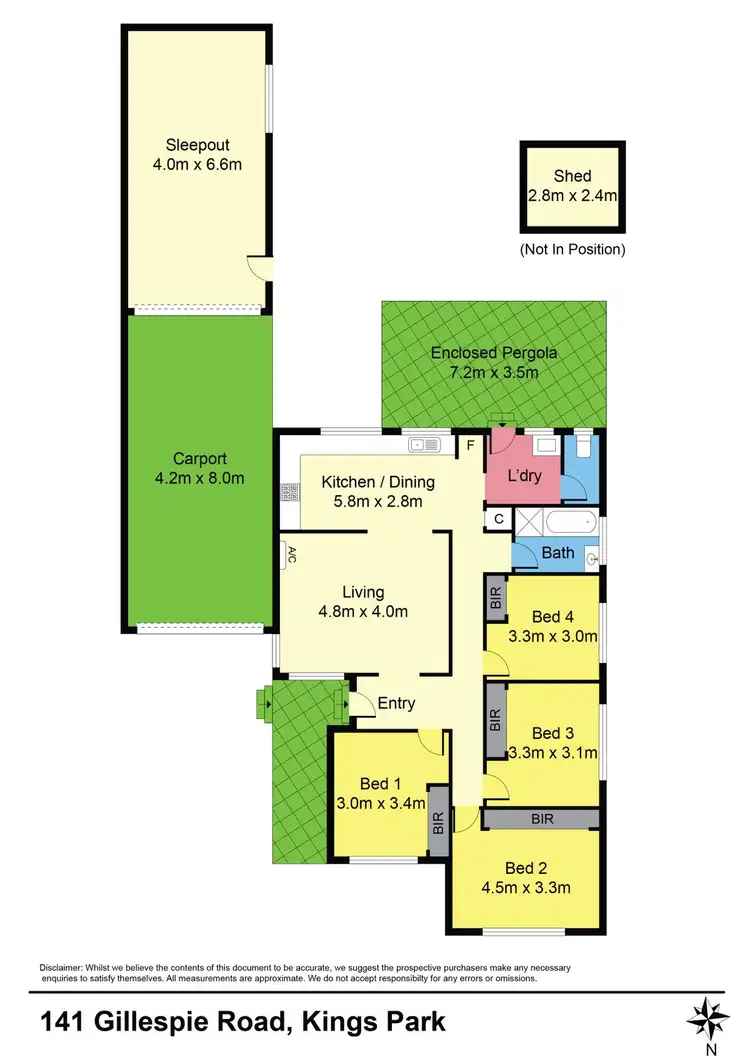 Floorplan of Homely house listing, 1505-1506/25 Gillespie Road, Kings Park VIC 3021