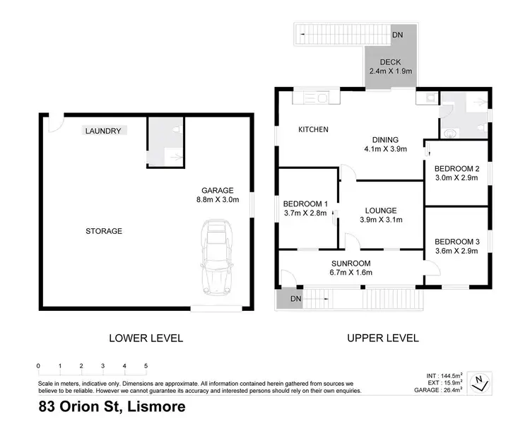 Floorplan of Homely house listing, 83 Orion Street, Lismore NSW 2480