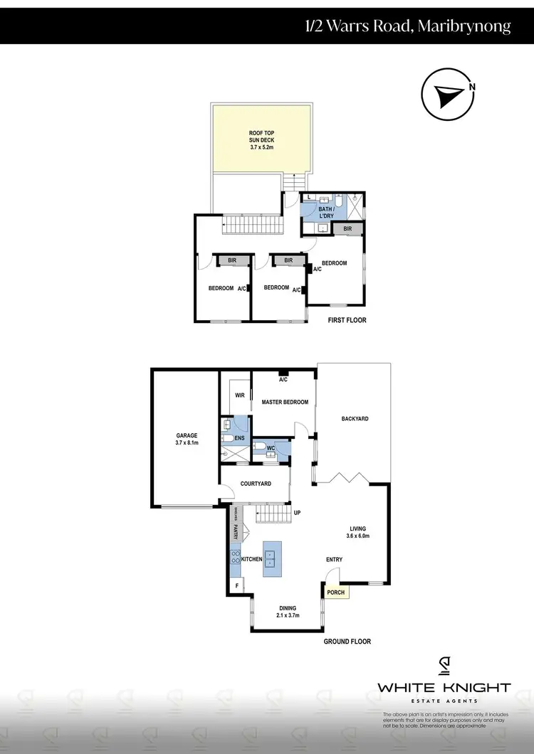 Floorplan of Homely house listing, 1/2 Warrs Road, Maribyrnong VIC 3032