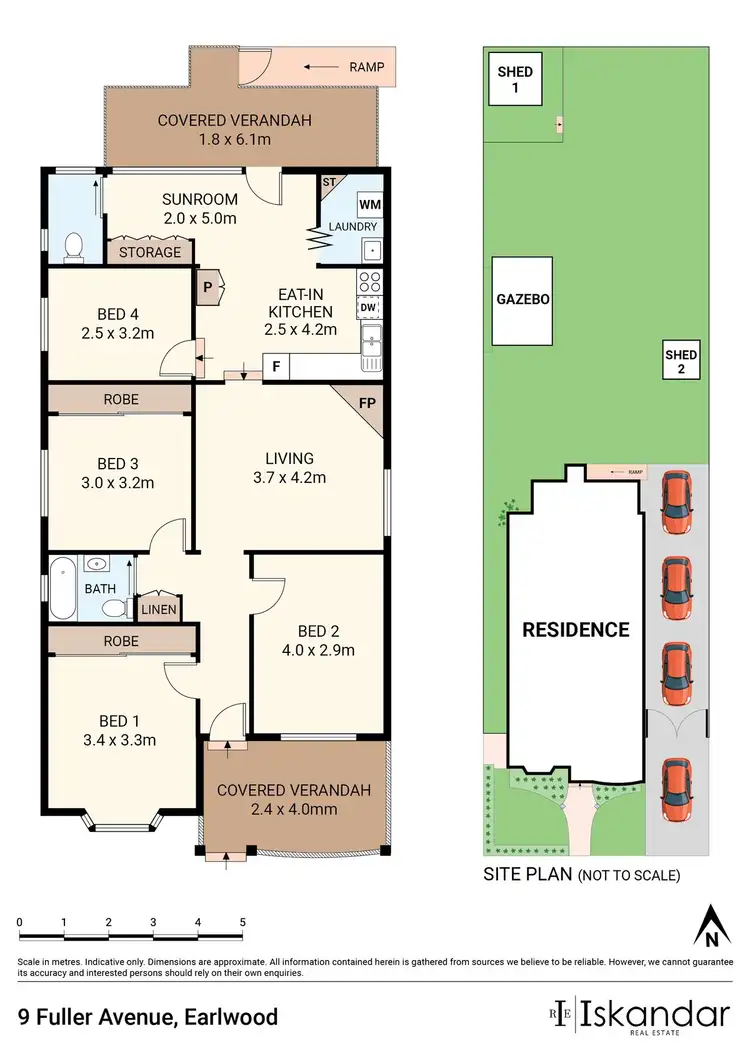 Floorplan of Homely house listing, 9 Fuller Ave, Earlwood NSW 2206