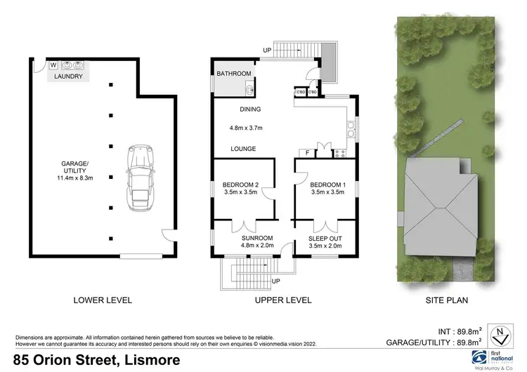 Floorplan of Homely house listing, 85 Orion Street, Lismore NSW 2480