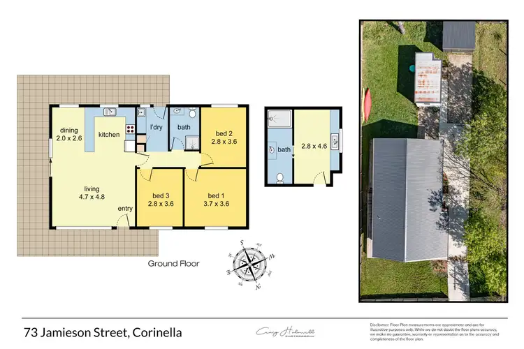 Floorplan of Homely house listing, 73 Jamieson Street, Corinella VIC 3984