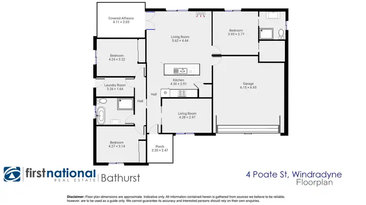 Floorplan of Homely house listing, 4 Poate Street, Windradyne NSW 2795