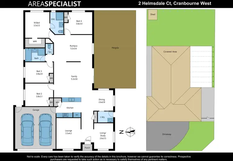 Floorplan of Homely house listing, 2 Helmsdale Court, Cranbourne West VIC 3977