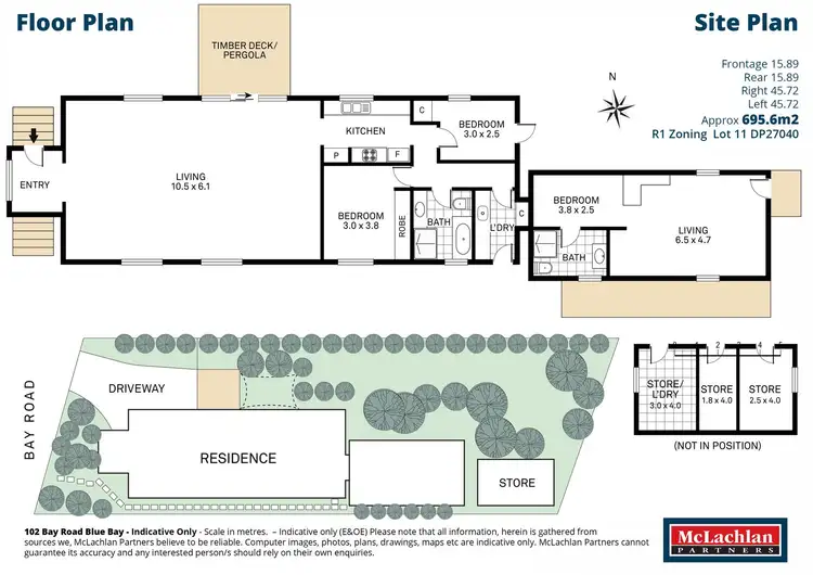 Floorplan of Homely house listing, 102 Bay Road, Blue Bay NSW 2261