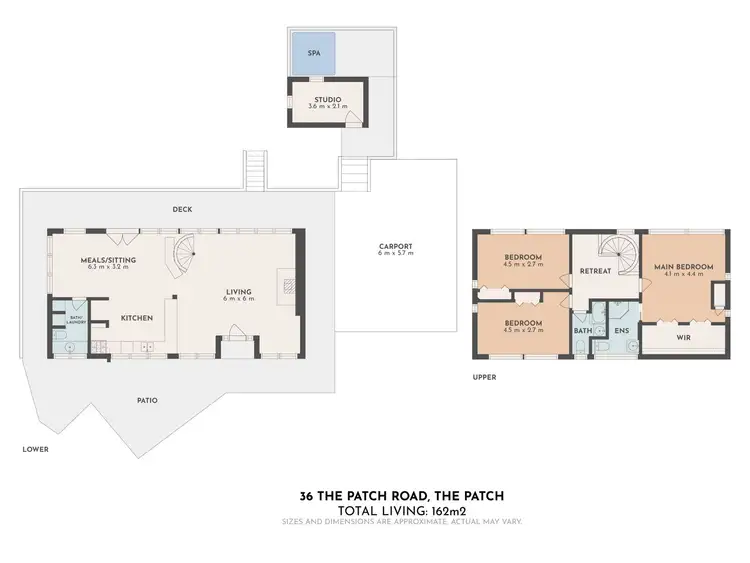 Floorplan of Homely house listing, 36 The Patch Road, The Patch VIC 3792