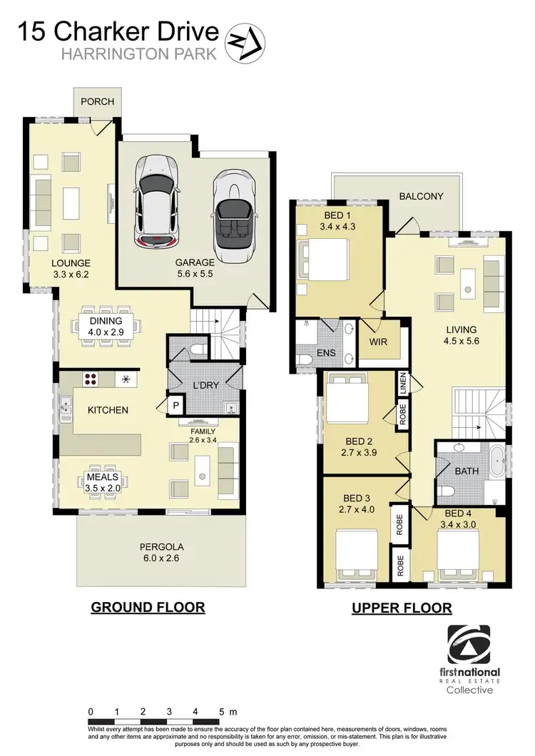 Floorplan of Homely house listing, 15 Charker Drive, Harrington Park NSW 2567