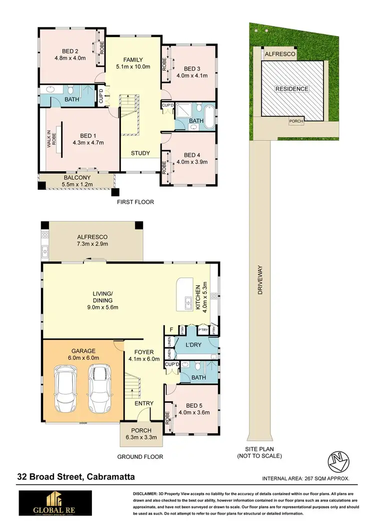 Floorplan of Homely house listing, 32B Broad St, Cabramatta NSW 2166