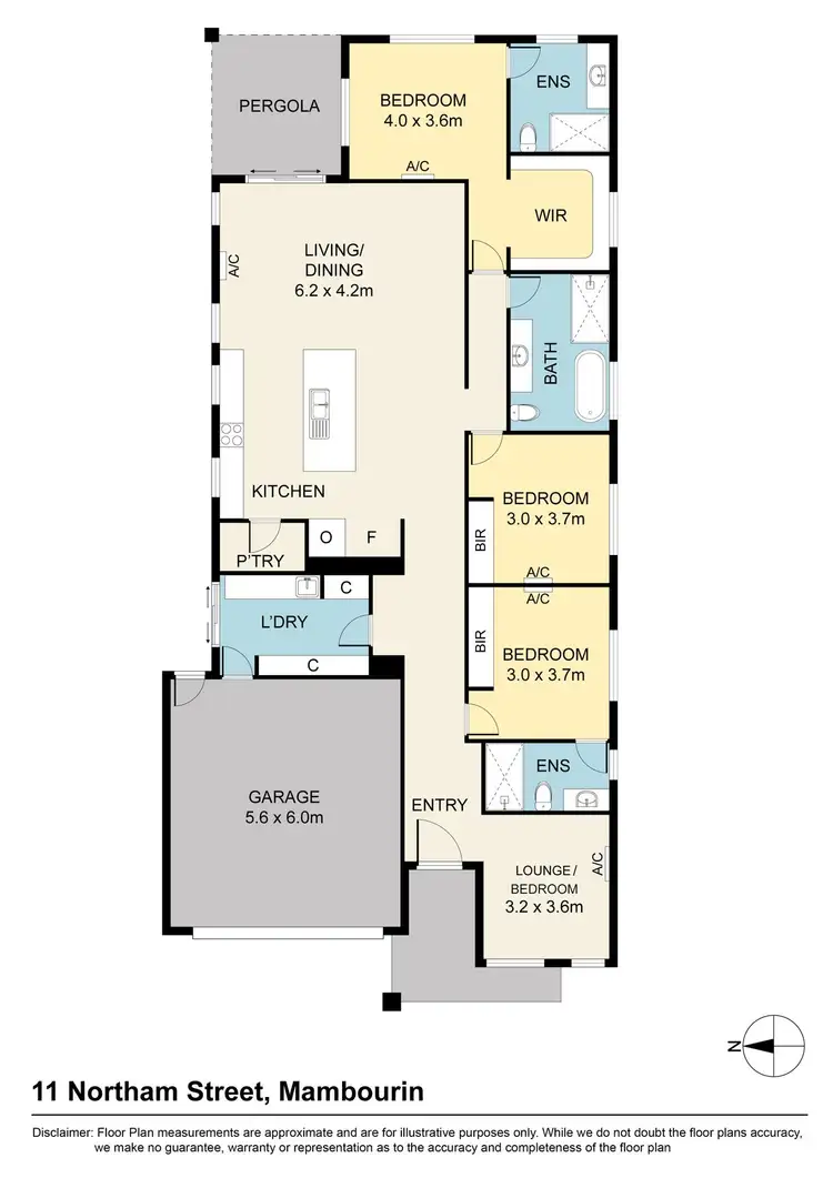 Floorplan of Homely house listing, 11 Northam Street, Mambourin VIC 3024