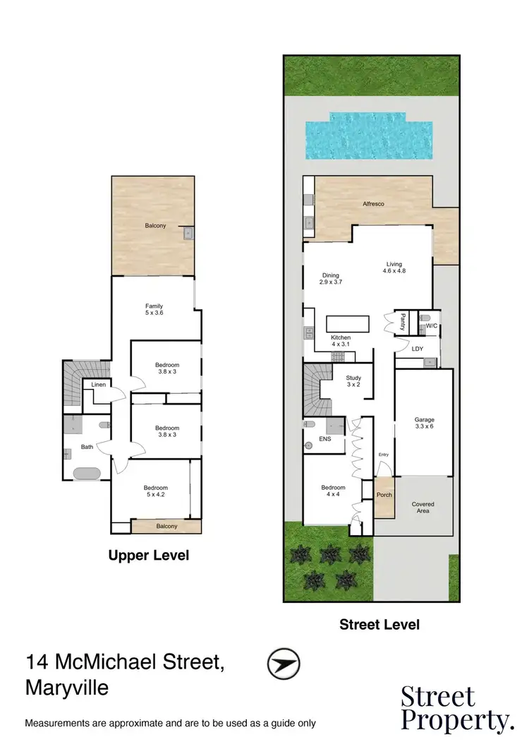 Floorplan of Homely house listing, 14 McMichael Street, Maryville NSW 2293