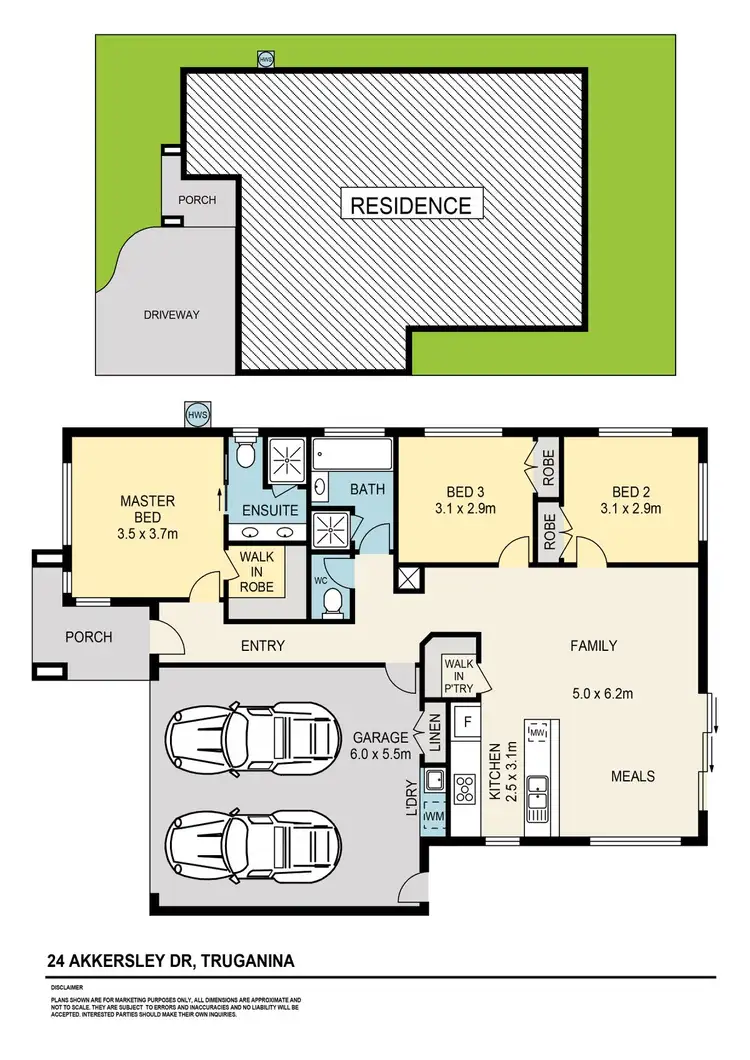 Floorplan of Homely house listing, 24 Akkersley Drive, Truganina VIC 3029
