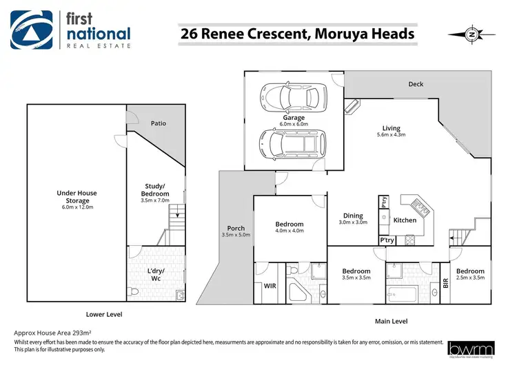 Floorplan of Homely house listing, 26 Renee Crescent, Moruya Heads NSW 2537