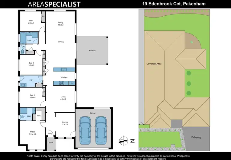 Floorplan of Homely house listing, 19 Edenbrook Circuit, Pakenham VIC 3810