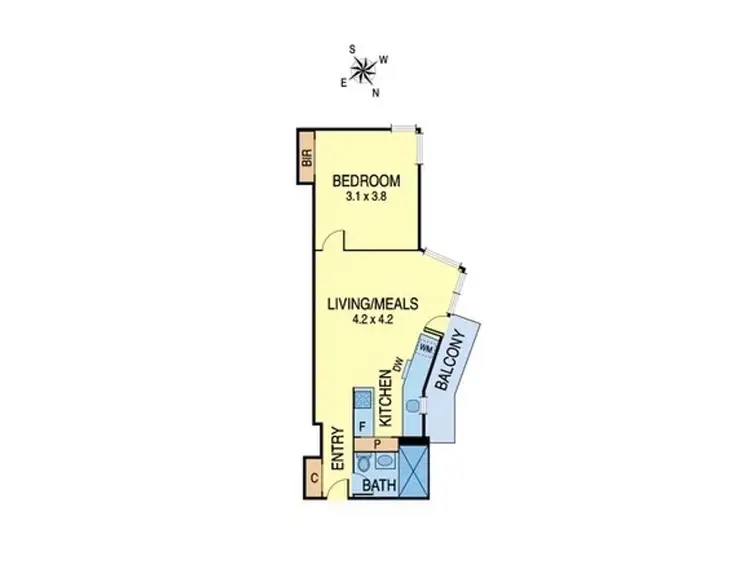Floorplan of Homely apartment listing, 10/21 Bruce Street, Toorak VIC 3142
