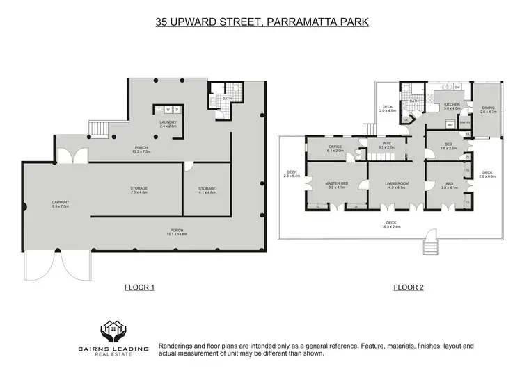 Floorplan of Homely house listing, 35 Upward Street, Parramatta Park QLD 4870