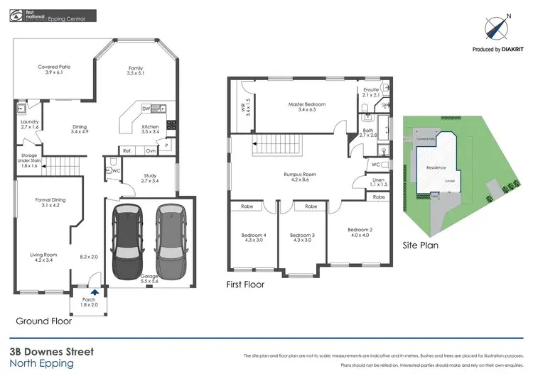 Floorplan of Homely house listing, 3B Downes Street (corner of Cotton Street), North Epping NSW 2121