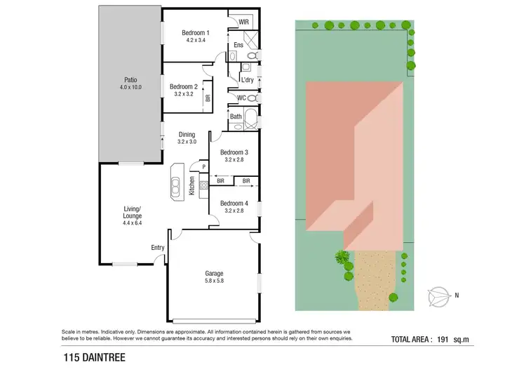 Floorplan of Homely house listing, 115 Daintree Drive, Bushland Beach QLD 4818