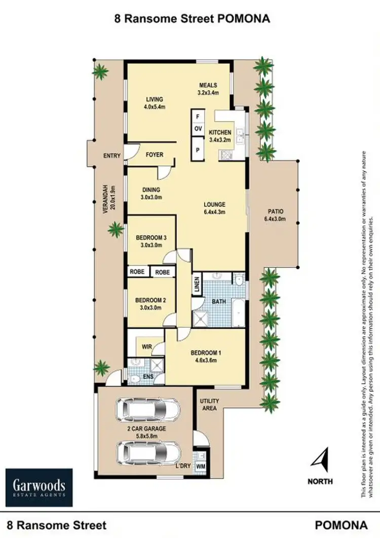 Floorplan of Homely house listing, 8 Ransome Street, Pomona QLD 4568