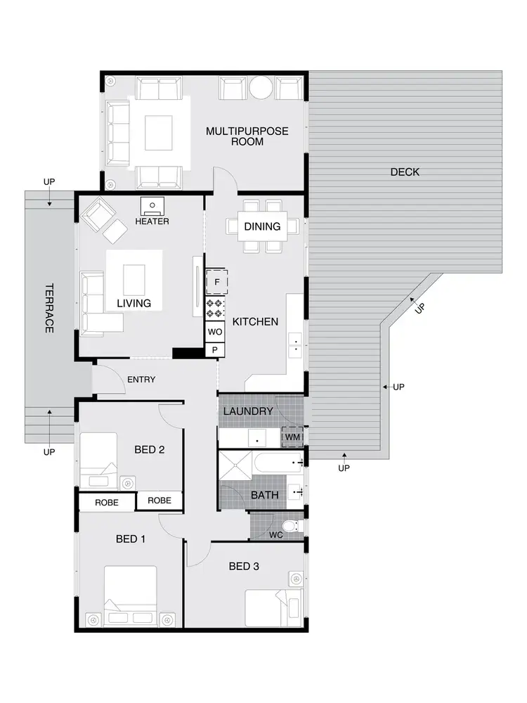 Floorplan of Homely house listing, 20 Fullagar Crescent, Higgins ACT 2615