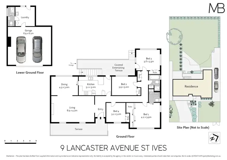 Floorplan of Homely house listing, 9 Lancaster Avenue, St Ives NSW 2075