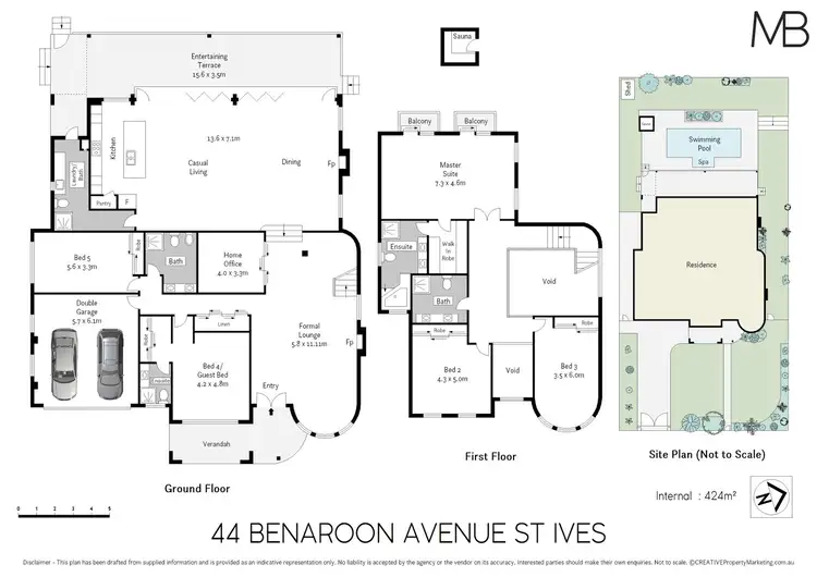 Floorplan of Homely house listing, 44 Benaroon Avenue, St Ives NSW 2075