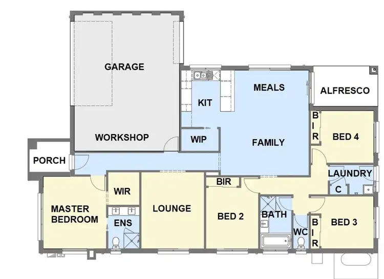 Floorplan of Homely house listing, 5 Snowbird Promenade, Pakenham VIC 3810