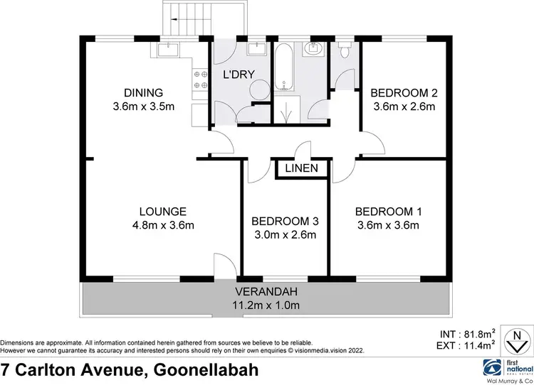 Floorplan of Homely house listing, 7 Carlton Avenue, Goonellabah NSW 2480