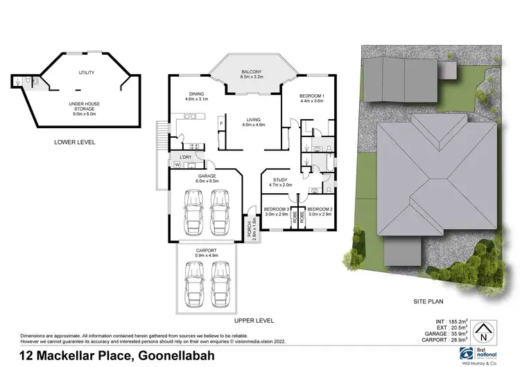 Floorplan of Homely house listing, 12 Mackellar Place, Goonellabah NSW 2480