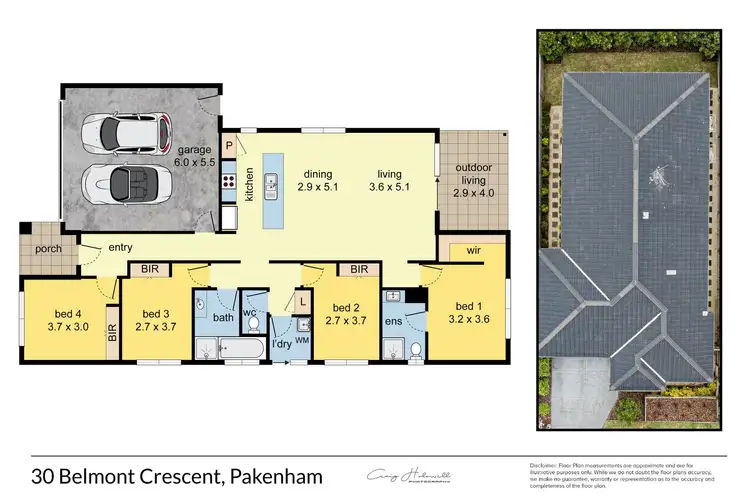 Floorplan of Homely house listing, 30 Belmont Crescent, Pakenham VIC 3810