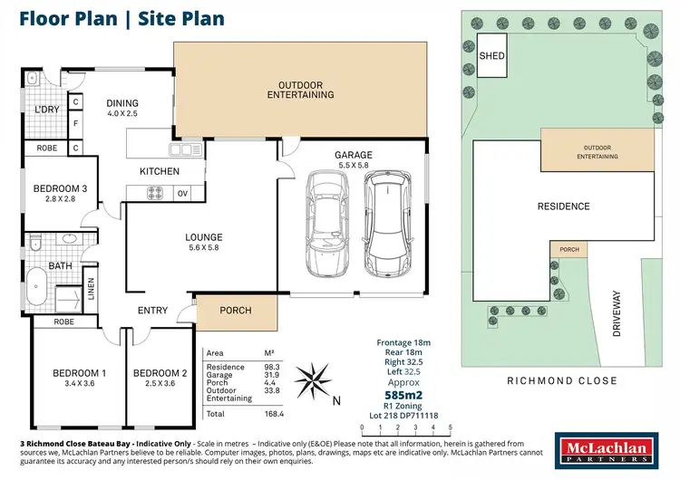 Floorplan of Homely house listing, 2/60 Richmond Close, Bateau Bay NSW 2261