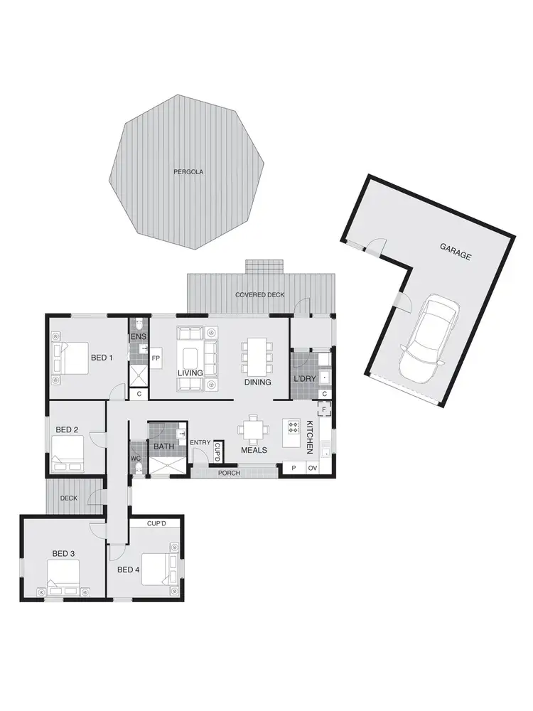 Floorplan of Homely house listing, 130 Pennefather Street, Higgins ACT 2615