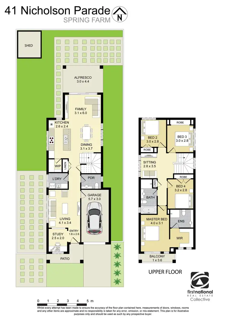 Floorplan of Homely house listing, 41 Nicholson Parade, Spring Farm NSW 2570