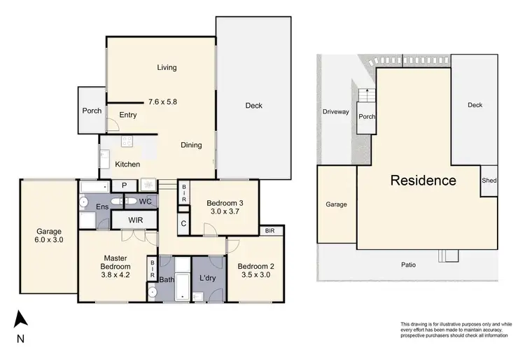 Floorplan of Homely unit listing, 2/2 Gell Court, Noble Park VIC 3174