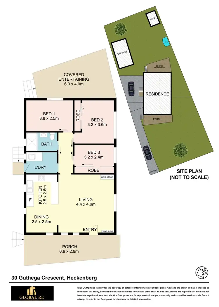 Floorplan of Homely house listing, 30 Guthega Crescent, Heckenberg NSW 2168