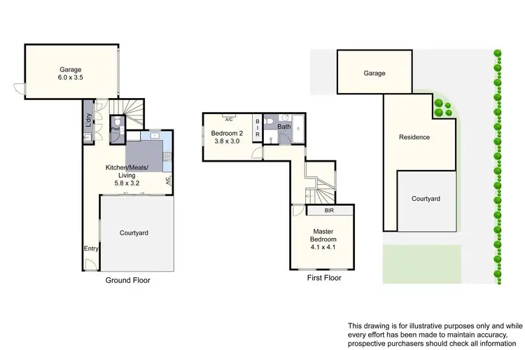 Floorplan of Homely unit listing, 2/24 Agnes Street, Noble Park VIC 3174