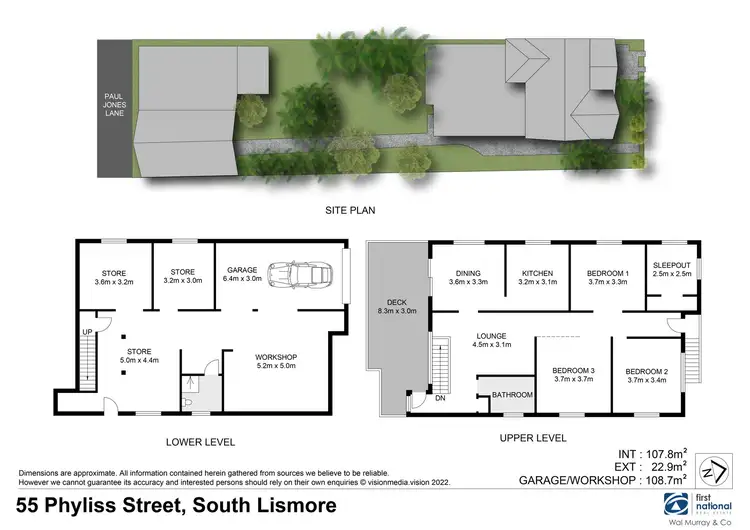 Floorplan of Homely house listing, 55 Phyllis Street, South Lismore NSW 2480