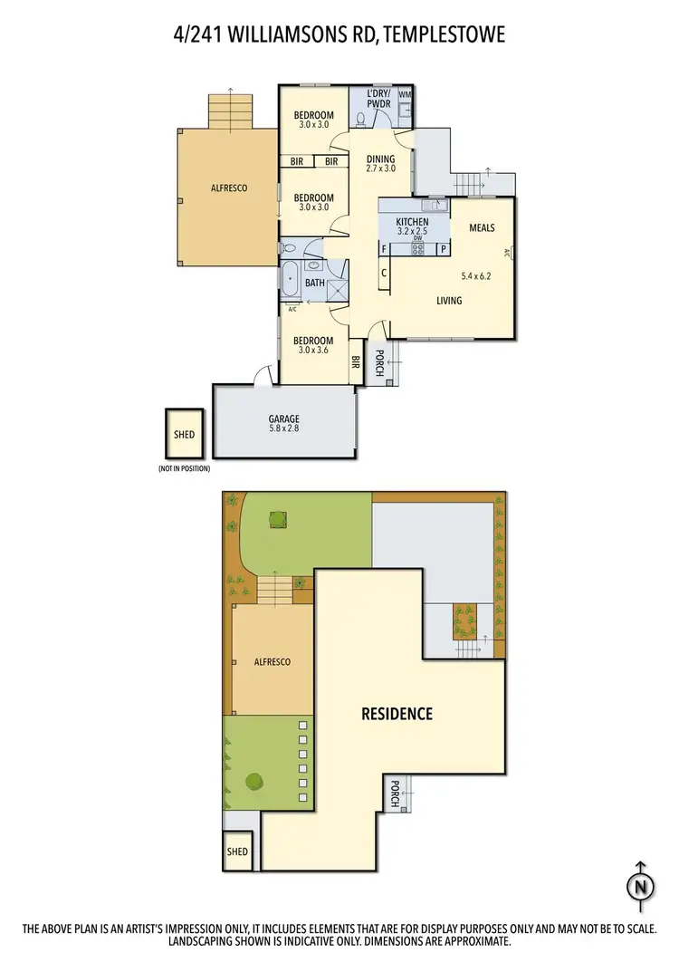 Floorplan of Homely unit listing, 4/241 Williamsons Road, Templestowe VIC 3106
