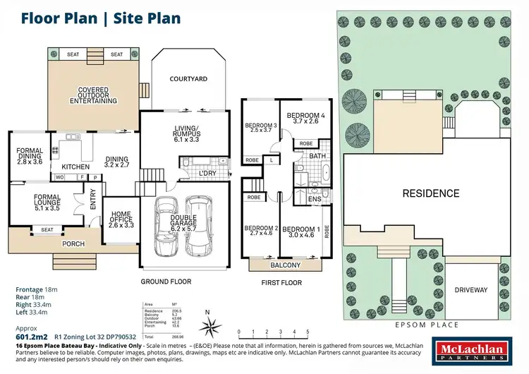 Floorplan of Homely house listing, 16 Epsom Place, Bateau Bay NSW 2261