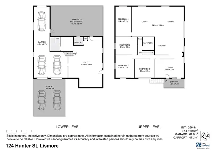 Floorplan of Homely house listing, 124 Hunter Street, Lismore NSW 2480