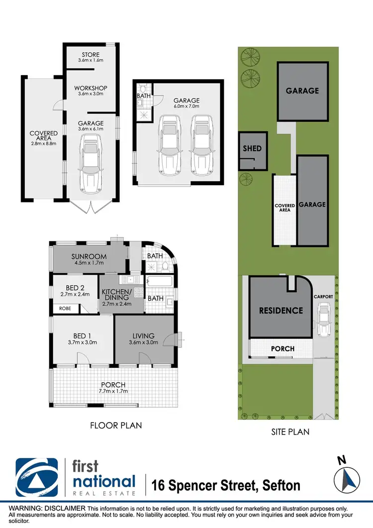 Floorplan of Homely house listing, 16 Spencer Street, Sefton NSW 2162
