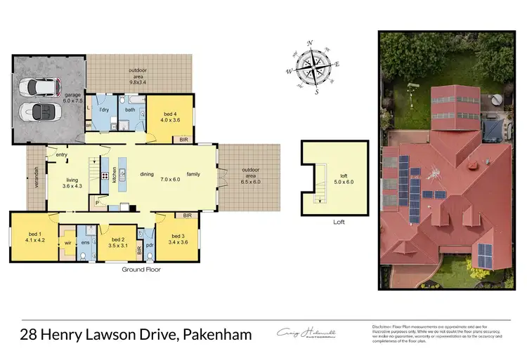 Floorplan of Homely house listing, 28 Henry Lawson Drive, Pakenham VIC 3810