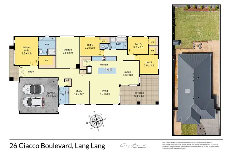 Floorplan of Homely house listing, 26 Giacco Boulevard, Lang Lang VIC 3984