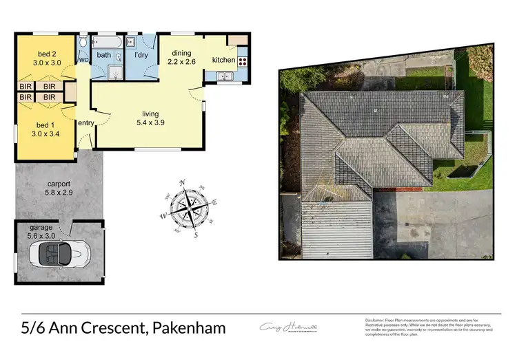 Floorplan of Homely unit listing, 5/6 Ann Crescent, Pakenham VIC 3810