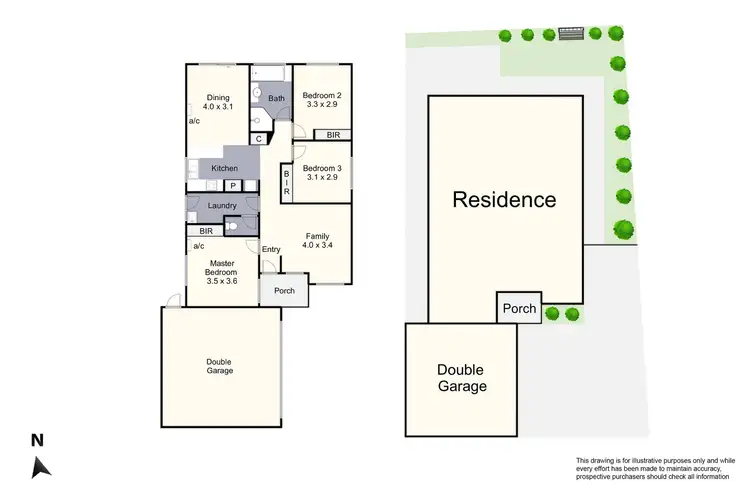 Floorplan of Homely unit listing, 3/23 Leman Crescent, Noble Park VIC 3174