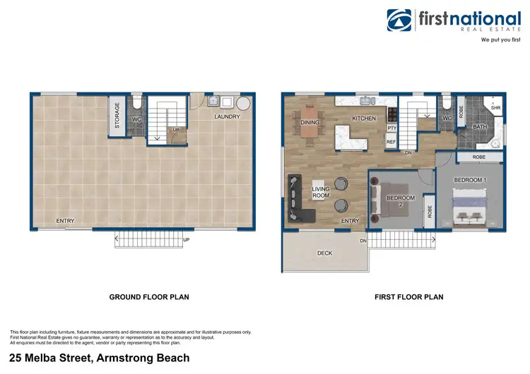 Floorplan of Homely house listing, 25 Melba Street, Armstrong Beach QLD 4737
