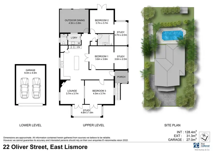 Floorplan of Homely house listing, 22 Oliver Street, East Lismore NSW 2480