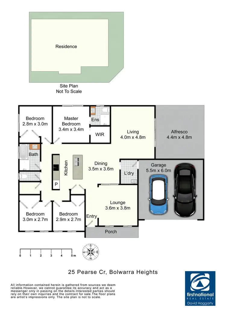 Floorplan of Homely house listing, 25 Pearse Crescent, Bolwarra Heights NSW 2320