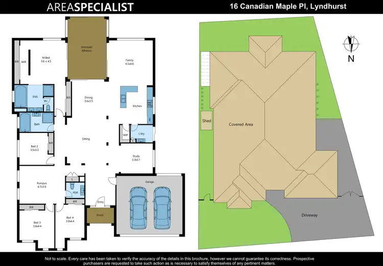 Floorplan of Homely house listing, 16 Canadian Maple Place, Lyndhurst VIC 3975